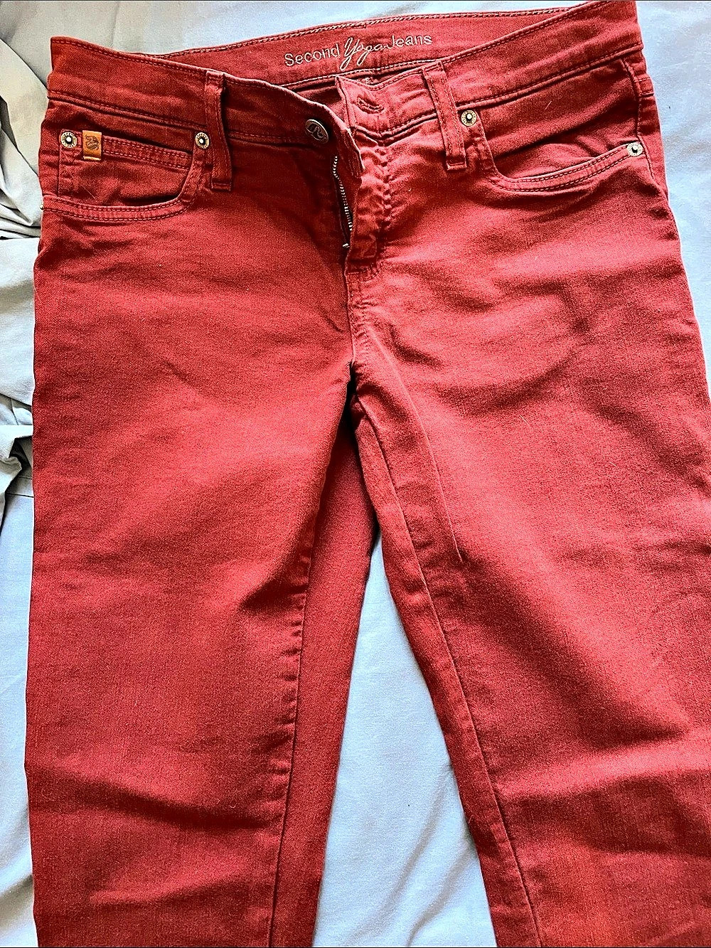 Second yoga Red Skinny Jeans *tall*